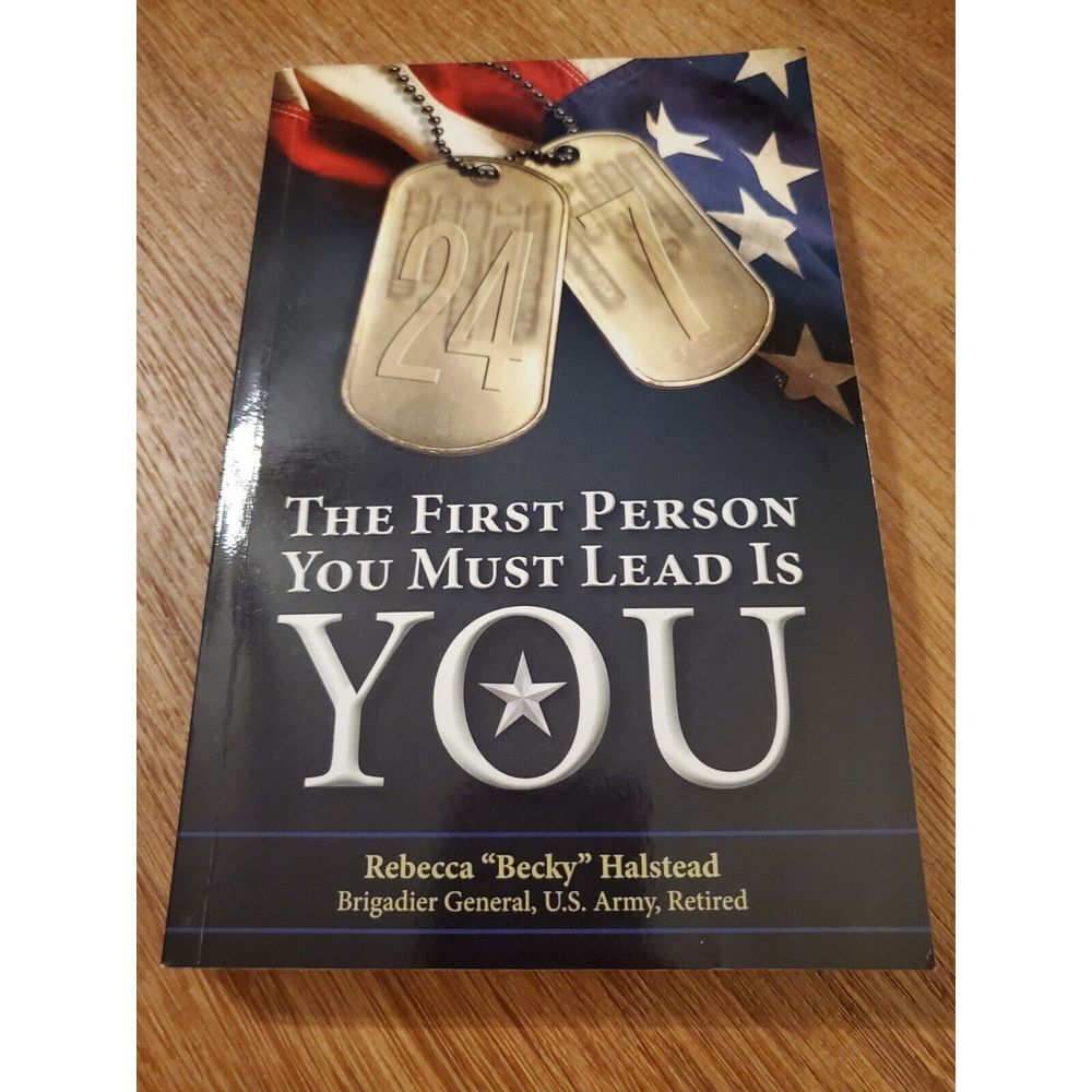 Rebecca Halsted "The First Person You Must Lead is You" Signed